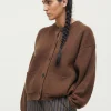 Bine wool cardigan