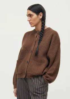 Bine wool cardigan