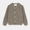 Bine wool cardigan