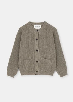 Bine wool cardigan