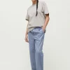 Casual pant herringbone
