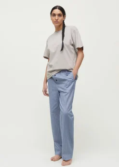 Casual pant herringbone