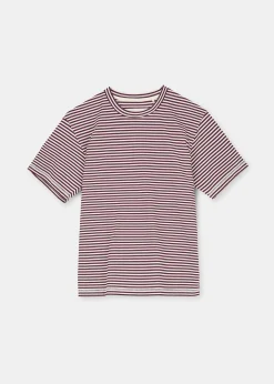 Classic circular tee striped