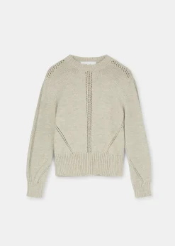 Clio llama wool sweater