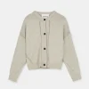 Coban llama wool cardigan
