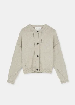 Coban llama wool cardigan