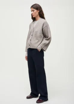 Cora dot wool cardigan