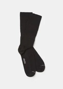 Cotton rib socks