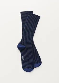 Cotton stripe socks