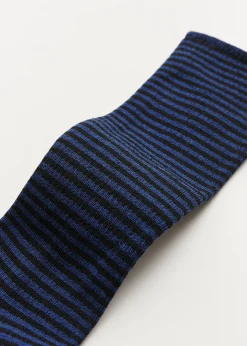 Cotton stripe socks