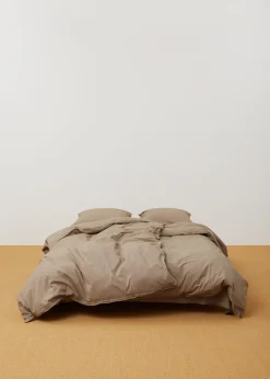 Duvet set & pillow case - cocoa