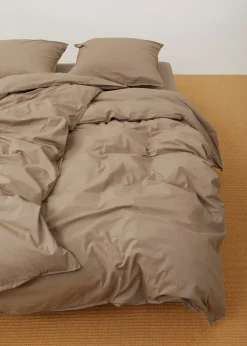 Duvet set & pillow case - cocoa