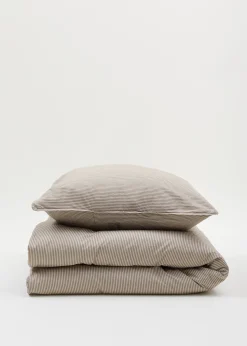 Duvet set & pillow case - mix truffle