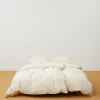 Duvet set & pillow case - pure ecru