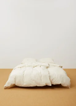 Duvet set & pillow case - pure ecru