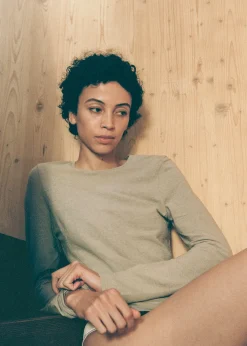 Gentle cashmere long sleeve