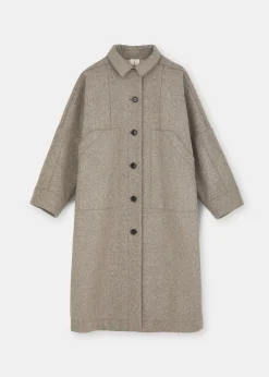 Jean coat loden