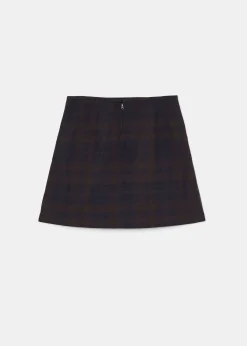 Mini skirt check