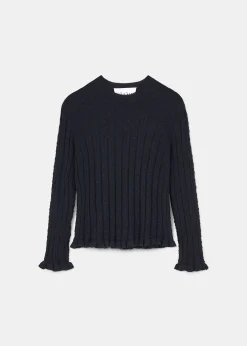 Mirja llama wool blouse