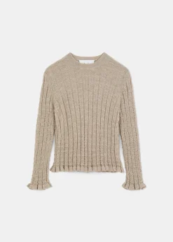 Mirja llama wool blouse