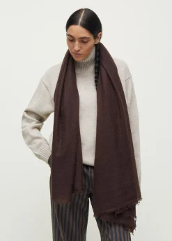 Poon scarf - pure cashmere