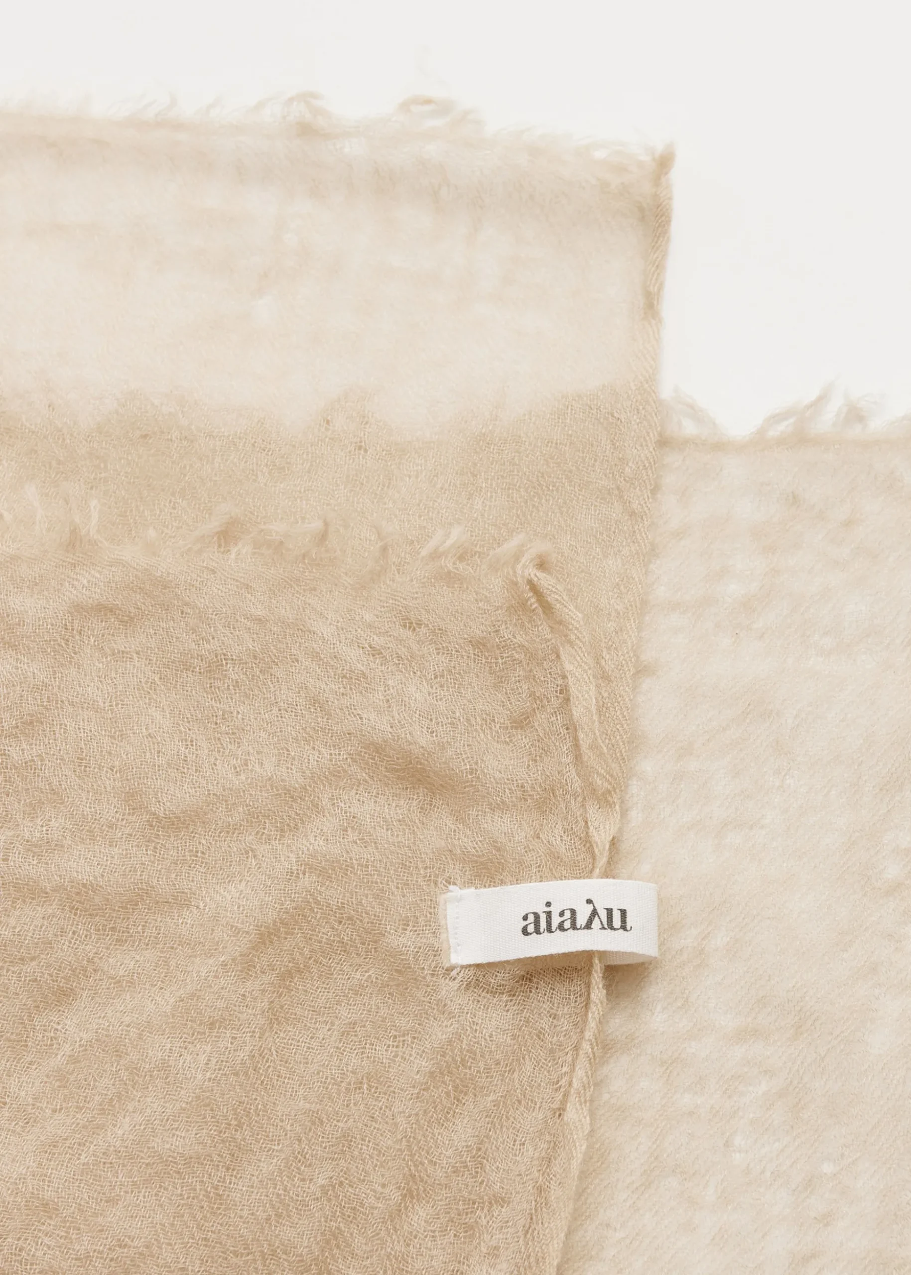 Poon scarf - pure cashmere