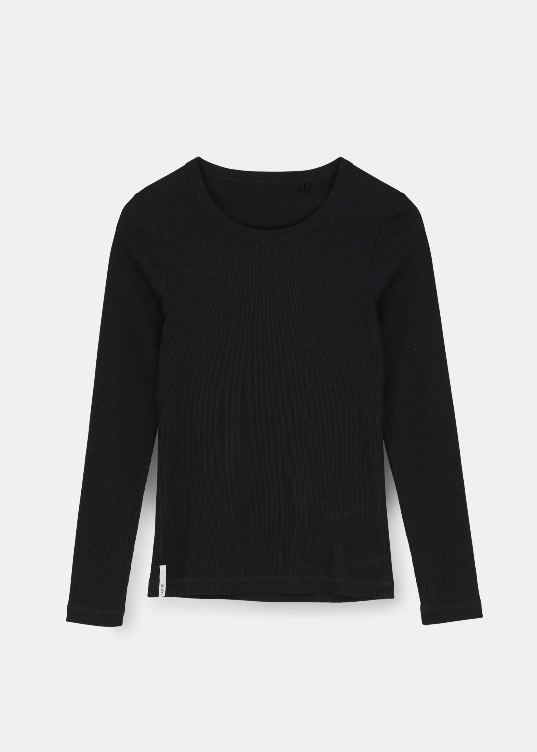 Rib long sleeve tee