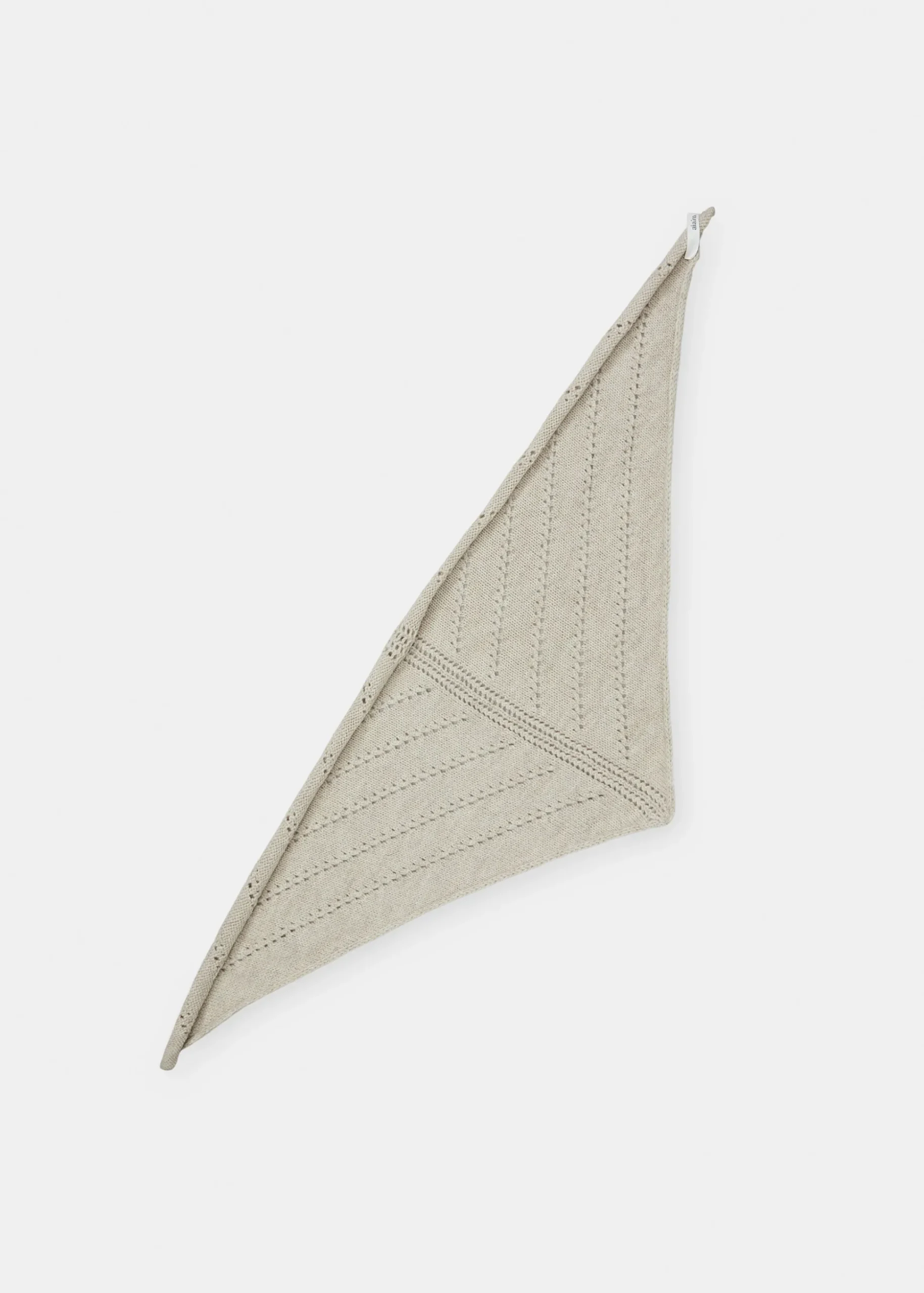 Rojo llama wool scarf