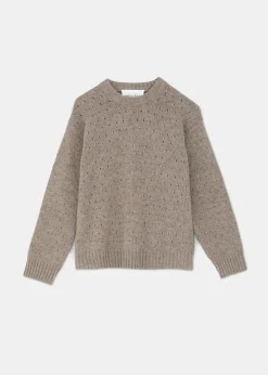 Saga dot wool sweater
