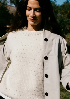 Saga dot wool sweater