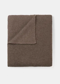 Tito llama wool throw - 130x160