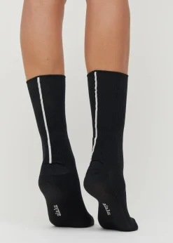 Wool detailed socks